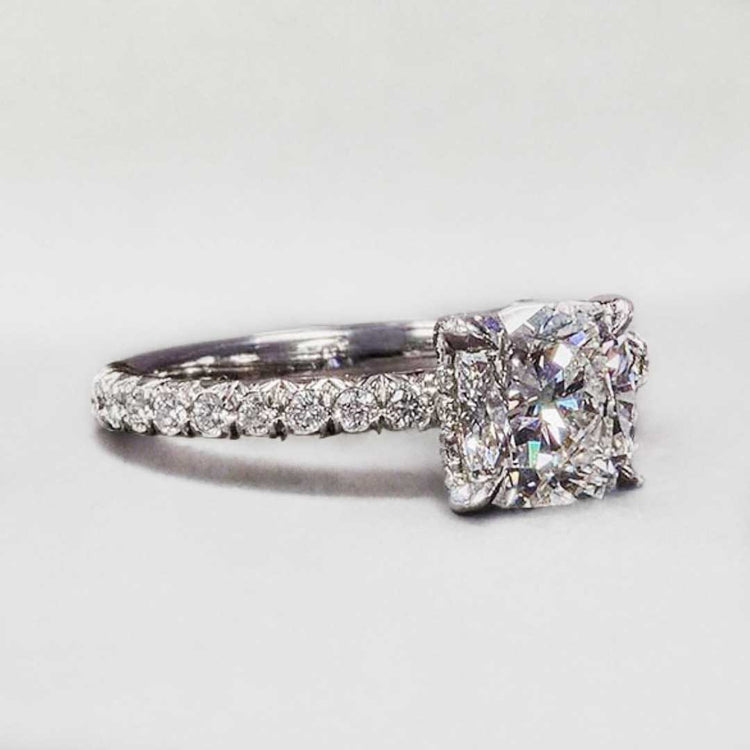 Cushion Cut Engagement Ring