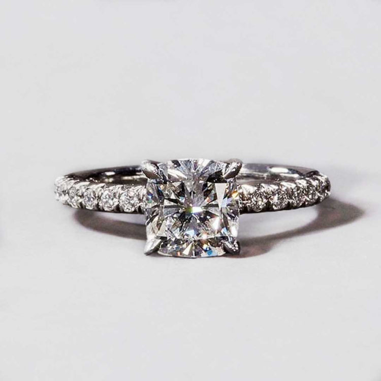Cushion Cut Engagement Ring